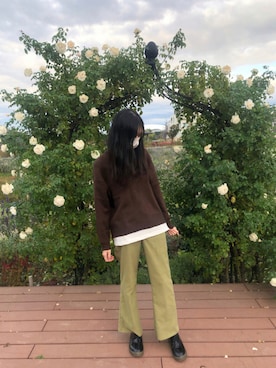 「RETOROGIRL」｜りー❤️さん（レディース・168cm）の秋コーディネート