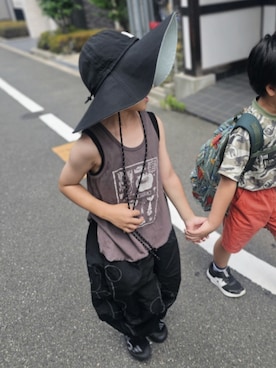 「アイテム（トップス）」を使った、とよさん（メンズ・120cm）の夏コーディネート