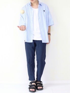 soar -ソア-さん(メンズ・170cm)の夏コーディネート