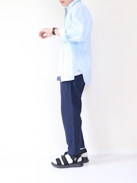 「SENSION（センション）のアイテム」を使った、soar  -ソア-さん（メンズ・170cm）の夏コーディネート