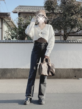 「moussyコーデ」｜◤ゆぅきさん（レディース・160cm）の春コーディネート