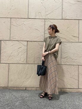 tsuさん（レディース・156cm）の夏コーディネート