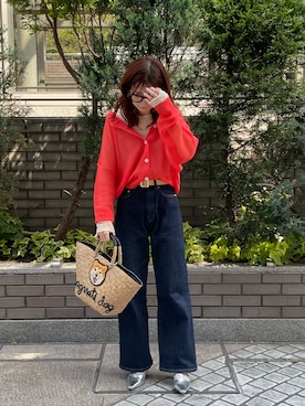 「Te chichi（テチチ）のアイテム」を使った、tsuさん（レディース・156cm）の春コーディネート