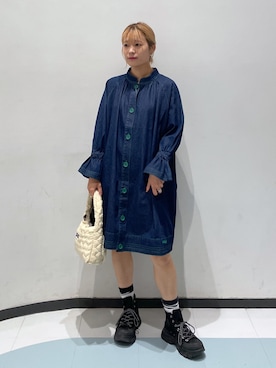 林 萌花さん（レディース・159cm）の秋コーディネート
