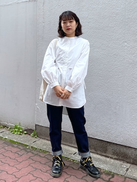 林 萌花さん（レディース・159cm）の春コーディネート