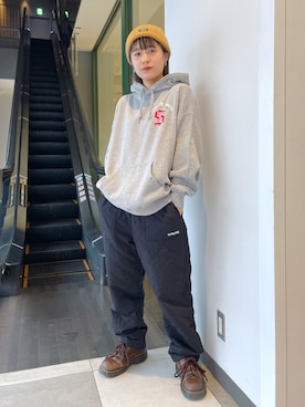 林 萌花さん（レディース・159cm）の秋コーディネート