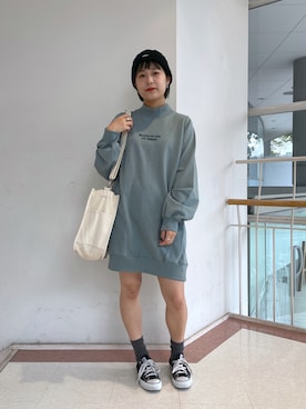 林 萌花さん(レディース・159cm)の秋コーディネート