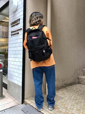 林 萌花さん（レディース・159cm）の夏コーディネート