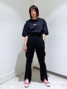 林 萌花さん（レディース・159cm）の春コーディネート