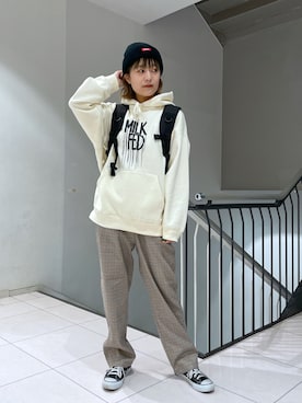 林 萌花さん(レディース・159cm)の秋コーディネート