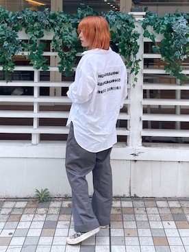 「きれいめストリート」｜林 萌花さん（レディース・159cm）の秋コーディネート
