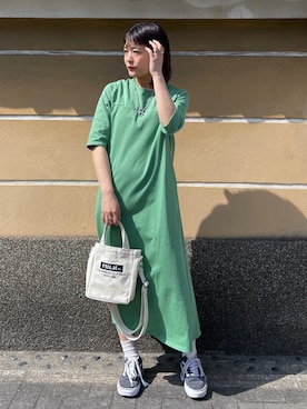 林 萌花さん（レディース・159cm）の春コーディネート