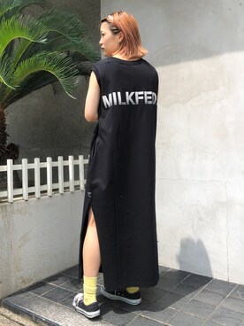 林 萌花さん(レディース・159cm)の夏コーディネート