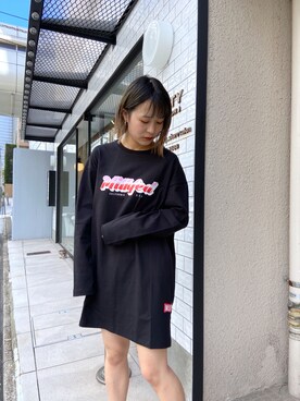 林 萌花さん（レディース・159cm）の秋コーディネート