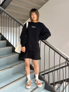 林 萌花さん（レディース・159cm）の秋コーディネート