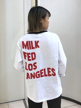 林 萌花さん(レディース・159cm)の夏コーディネート