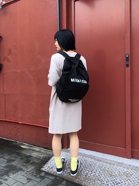 林 萌花さん（レディース・159cm）の夏コーディネート