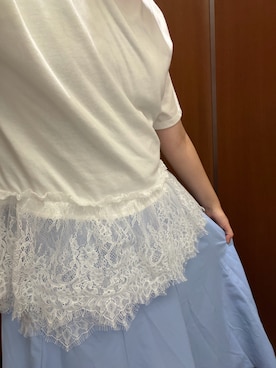 「GU（ジーユー）のアイテム（スカート）」を使った、ロモさん（レディース・164cm）の秋コーディネート