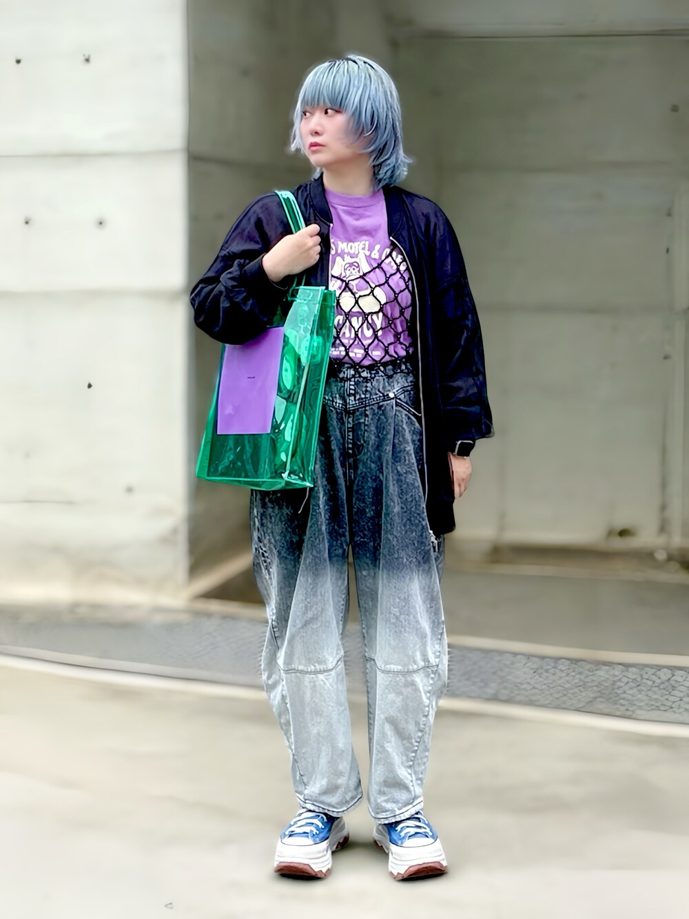 niko and（ニコアンド）の「[NKJ 2024AW]EASY BARREL DENIM2