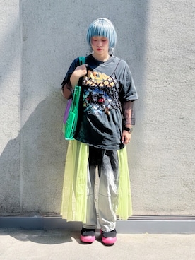 「Ada.（エイダ）のアイテム」を使った、Shinokiさん（レディース・155cm）の春コーディネート