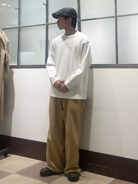 「メンズファッション」｜翼さん（メンズ・168cm）の秋コーディネート