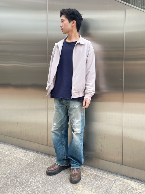 セール】TRストレッチ ハリントンジャケット（ブルゾン）｜ITEMS