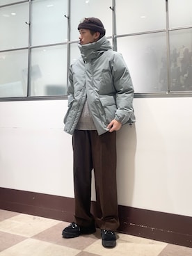 「アイテム（その他アウター）」を使った、翼さん（メンズ・168cm・10代）の秋コーディネート