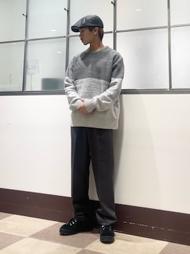 翼さん（メンズ・168cm）の冬コーディネート