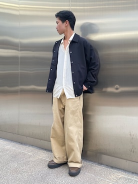 「ITEMS URBANRESEARCH（アイテムズ アーバンリサーチ）のアイテム」を使った、翼さん（メンズ・168cm）の春コーディネート