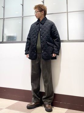 「アイテム（その他アウター）」を使った、翼さん（メンズ・168cm）の秋コーディネート