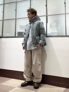 「アイテム（シャツ/ブラウス）」を使った、翼さん（メンズ・168cm・10代）の秋コーディネート