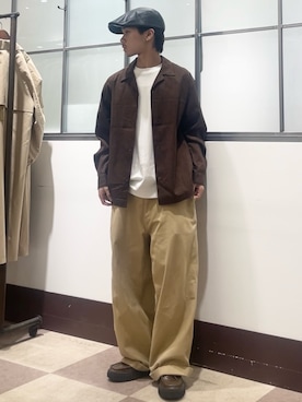 「メンズファッション」｜翼さん（メンズ・168cm）の秋コーディネート