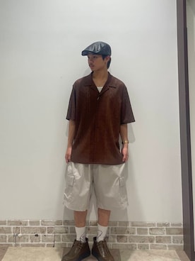 「柄物」｜翼さん（メンズ・168cm）の夏コーディネート