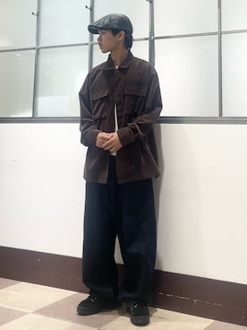 「秋服コーデ」｜「アイテム（その他アウター）」を使った、翼さん（メンズ・168cm）の秋コーディネート