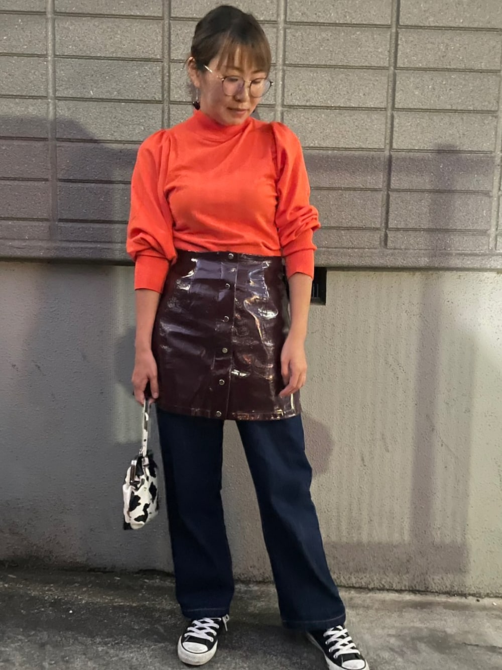 エナメルスカート エナメルスカート」の人気ファッションコーディネート - WEAR