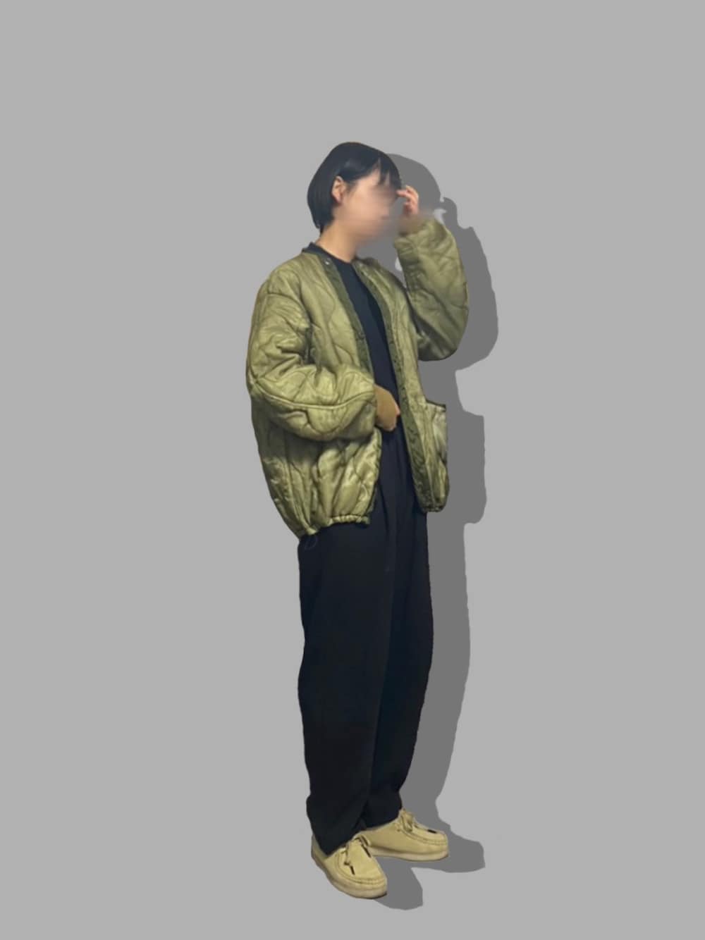 oddment オッドメント キルティングベスト オッドメント( oddment ) M-65 FIELD PARKA QUILTING LINER VEST