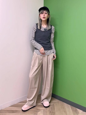 あゆねさん(レディース・164cm)の春コーディネート