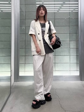 あゆねさん(レディース・164cm)の夏コーディネート
