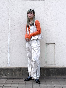 あゆねさん（レディース・164cm）の春コーディネート