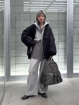 あゆねさん(レディース・164cm)の冬コーディネート