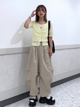あゆねさん（レディース・164cm）の夏コーディネート