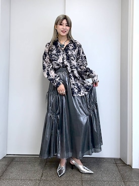 あゆねさん（レディース・164cm）の春コーディネート