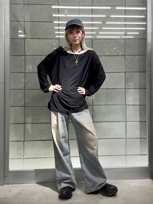 タカシー セール】シアーテンジクリンガーロンTEE/586251（Tシャツ