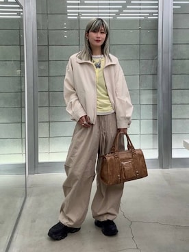 あゆねさん（レディース・164cm）の春コーディネート