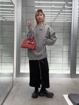 「体型カバー」｜あゆねさん（レディース・164cm）の秋コーディネート