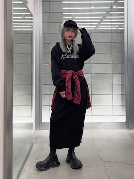 あゆねさん（レディース・164cm）の冬コーディネート