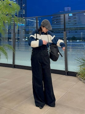「eL（エル）のアイテム」を使った、あゆねさん（レディース・164cm）の秋コーディネート