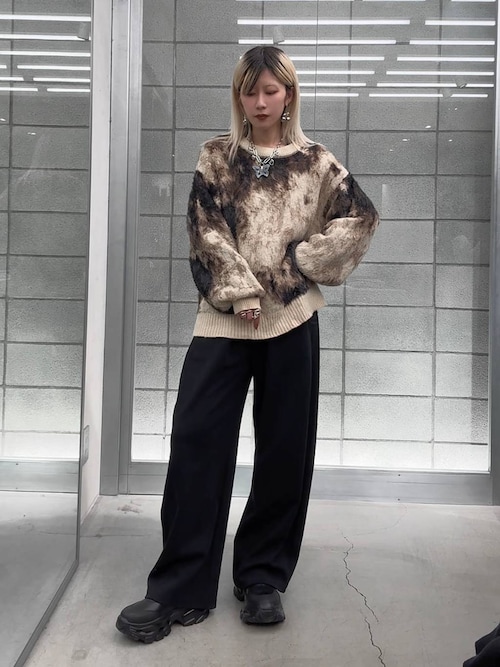 えみ　計７点☆MINI１・２・３カラフル 先行予約】アニマルライクパターンプルオーバー | [公式