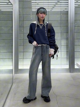 あゆねさん（レディース・164cm）の春コーディネート