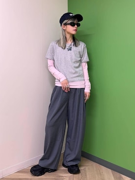 あゆねさん(レディース・164cm)の春コーディネート